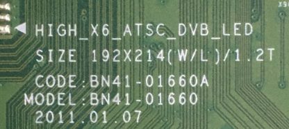BN94-04465A BN94-04465U BN94-04465C BN94-05069B SAMSUNG UE46D5500RWXTK MAİN BOARD - Görsel 5