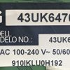 EBT64603056 EAX67872805 LG 43UK6470 MAİN BOARD - Görsel 4