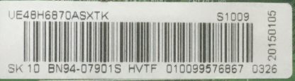 BN94-07901S BN41-02260A SAMSUNG UE48H6870ASXTK MAİN BOARD - Görsel 2
