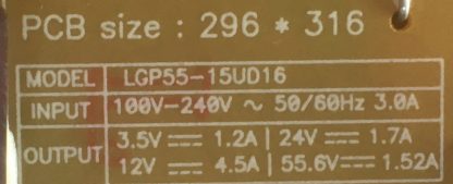 EAY63749201 OPVP-0259 LG 55UG870V POWER BOARD - Görsel 4