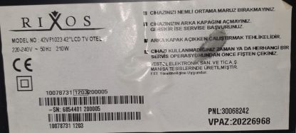 6632L-0604A 3PEGC20004A-R VESTEL RIXOS 42VF1023 42 İNVERTÖR BOARD - Görsel 4