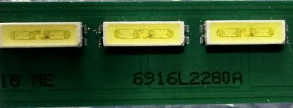 6922L-0168A 6916L2279A 6916L2280A PHILIPS 55PUK7100 LED BAR - Görsel 3