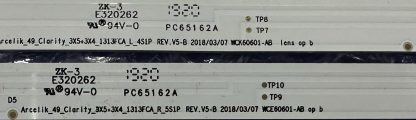 Arcelik_49_Clarity_3X5+3X4_1313FCA_R_5S1P REV.V5-B WCE60601-AB GRUNDIG 49GCU7900B LED BAR - Görsel 2