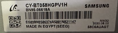 CY-BT058HGPV1H BN95-06618A SAMSUNG UE55NU7400UXTK PLEKSİ