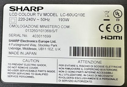 SAMSUNG 2013SSP60 5630 76 REV1.0 SHARP LC-60UQ10E LED - Görsel 3