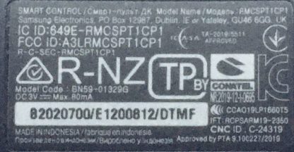 BN59-01329C BN59-01329A BN59-01329B BN59-01329D BN59-01329E BN59-01329F SAMSUNG QE55Q70TA KUMANDA - Görsel 3