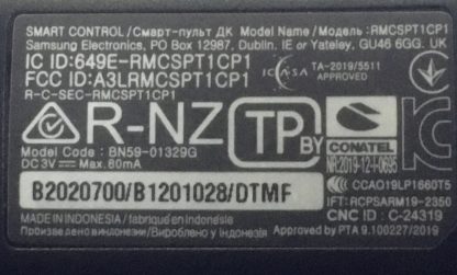 BN59-01329C BN59-01329A BN59-01329B BN59-01329D BN59-01329E BN59-01329F SAMSUNG QE55Q70TA KUMANDA - Görsel 4