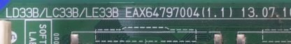 EBU62016801 EBT62383452 EBT62297944 EBU61956756 EBT62297950 EAX64797003 LG 42LN575S MAİN BOARD - Görsel 3