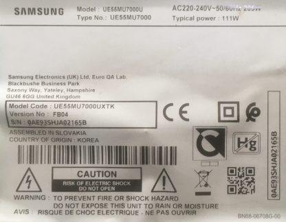 BN96-39903A BN96-39904A SAMSUNG UE60KU7000 LVDS KABLO - Görsel 5