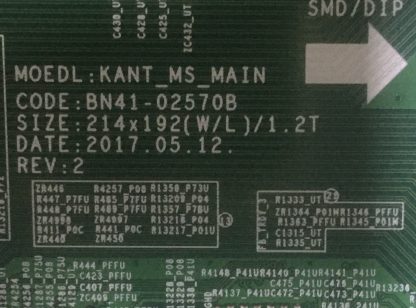 BN94-12532C BN41-02570B SAMSUNG UE55MU9000T MAİN BOARD - Görsel 3