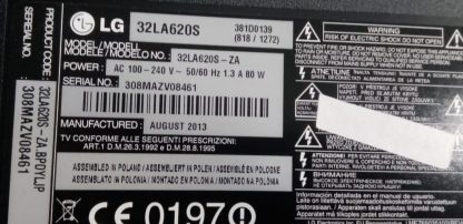 LG 32LA620S LED BAR