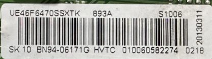 BN94-06171G BN41-01958A SAMSUNG UE46F64700SSXTK MAİN BOARD. - Görsel 2
