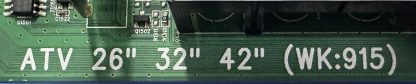 715G3285-2  CBPF93KBZ2 PHILIPS 32PFL3404/12 MAİN BOARD - Görsel 3