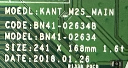 BN94-12831K BN41-02634B SAMSUNG QE55Q8CNAT MAİN BOARD - Görsel 3