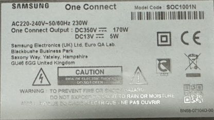 BN91-19870C SAMSUNG QE55Q8CNAT ONE CONNECT BOX - Görsel 4