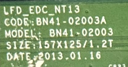 BN94-06308C BN41-02003A SAMSUNG LH46EDCPLBC/EN MAİN BOARD - Görsel 3