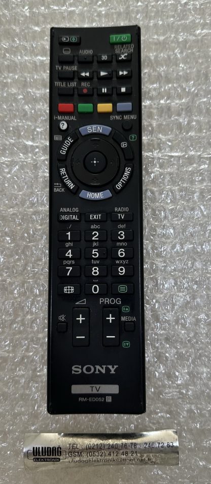 RM-ED052 R SONY KD-65X9005A KUMANDA