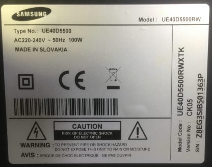 BN94-04465A BN94-04465U BN94-04465C BN94-05069B SAMSUNG UE46D5500RWXTK MAİN BOARD - Görsel 10