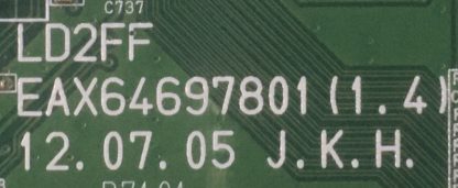 EBT62300501 EAX64697801 LG 32LT760H MAİN BOARD - Görsel 2
