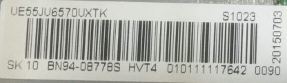 BN94-08778E BN41-02344A SAMSUNG UE55JU6570U MAİN BOARD - Görsel 2