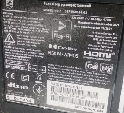 PHILIPS 58PUS8505/62 STAND - Görsel 5