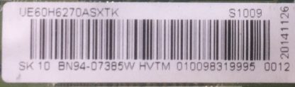 BN94-07385W BN41-02156A SAMSUNG UE60H6270ASXTK MAİN BOARD - Görsel 2