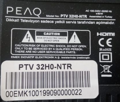 261501005170 06-32C2x6-618-M13W14-180528 PEAQ PTV 32H0-NTR LED BAR - Görsel 2