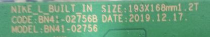 BN94-15328R BN41-02756B SAMSUNG UE75TU8000U MAİN BOARD - Görsel 3