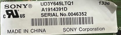 1-889-018-11 (173448511) SONY KD-65X9005A MAİN BOARD - Görsel 4