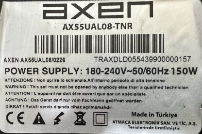 17AT008V1.0 SUNNY SN55UIL08/022 MAİN BOARD - Görsel 3