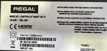 VESTEL 40FA7100 SEHPA AYAĞI - Görsel 5