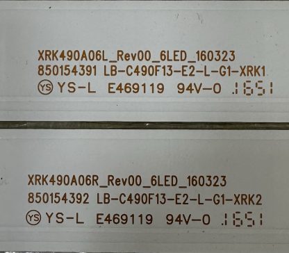 YS-L E469119 94V-0 LB-C490F13-E2-L-G1-XRK2 AXEN AX049LD7001-AFM LED BAR - Görsel 4