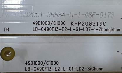 YS-L E469119 94V-0 LB-C490F13-E2-L-G1-XRK2 AXEN AX049LD7001-AFM LED BAR - Görsel 3