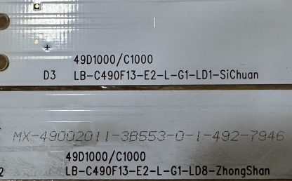 YS-L E469119 94V-0 LB-C490F13-E2-L-G1-XRK2 AXEN AX049LD7001-AFM LED BAR - Görsel 2