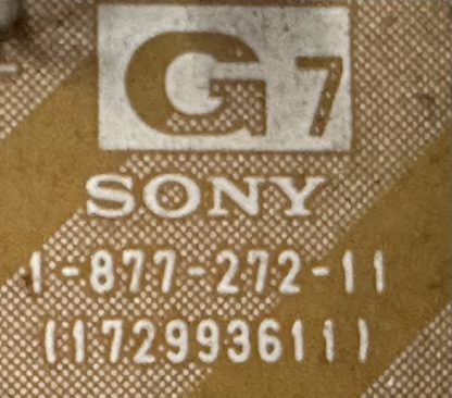 1-877-272-11 (172993611) A1552105A SONY KDL-55X4500 POWER BOARD - Görsel 2
