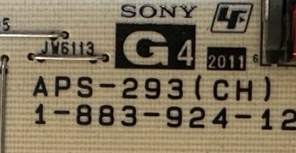 APS-293(CH) 1-883-924-12 SONY KDL-40NX720 POWER BOARD - Görsel 2