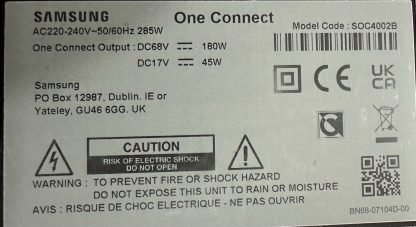 BN91-23919S SAMSUNG ONE CONNECT BOX - Görsel 3