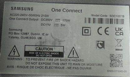 BN91-23999K SAMSUNG ONE CONNECT BOX - Görsel 3