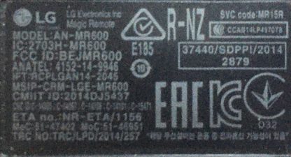 AN-MR600 LG 55UF8507 SİHİRLİ AKILLI KUMANDA - Görsel 2