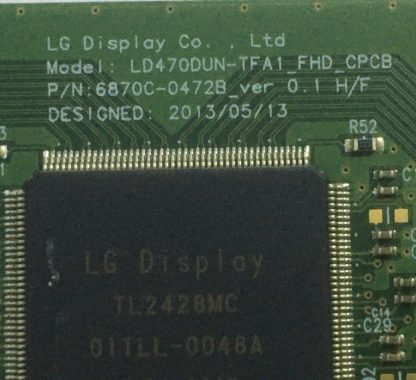 6870C-0472B PHILPIS BDL4777XL/00 T.CON BOARD - Görsel 2