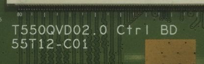 T550QVD02.0 Ctrl BD 55T12-C01 SONY KD-65X9005A T.CON BOARD - Görsel 2