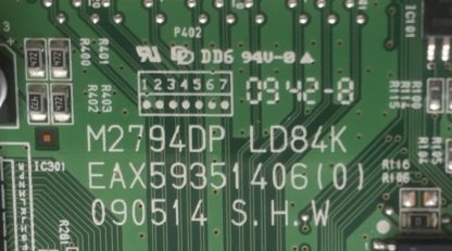EBU60517302 EAX59351405 LG M2794 MAİN BOARD - Görsel 3