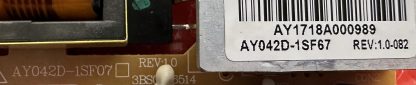 AY042D-1SF07 REV:1.0 AY042D-1SF67 REV:1.0 POWER BOARD - Görsel 2