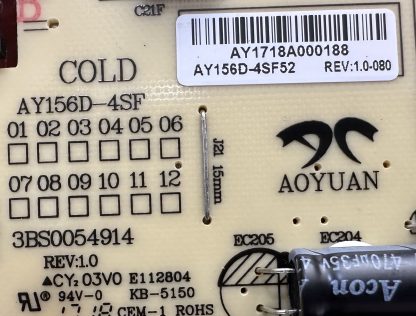 AY156-4SF 3BS0054914 REV:1.0 AY156-4SF52 REV:1.0 POWER BOARD - Görsel 2