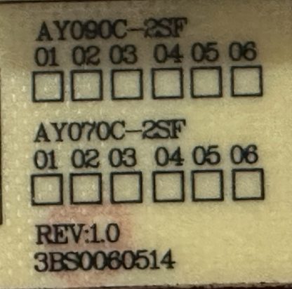 AY090C-2SF AY070C-2SF REV:1.0 3BS0060514 POWER BOARD - Görsel 3