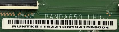 PANDA650 UHD RUNTKB116ZZ13 AWOX 65UHD B206500S T.CON BOARD - Görsel 2