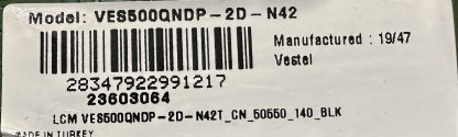 30104139 VESTEL 50U9500 4K LVDS KABLO - Görsel 3