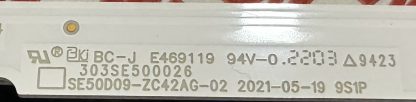 L7_E0_CDM_S9_V1.0_V5K_LM41-01082A PEAQ PTV 50U0-AYTR PQ50FMN403/0216 LED BAR - Görsel 3