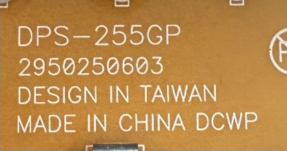 DPS-255GP 2950250603 TOSHIBA 46SL733 POWER BOARD - Görsel 2