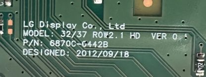 6870C-0442B 6871L-6122A LG SN032 T.CON BOARD - Görsel 2